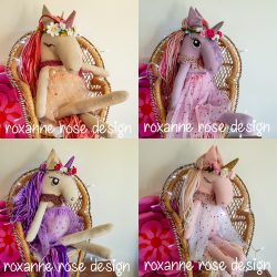 custom unicorn collage